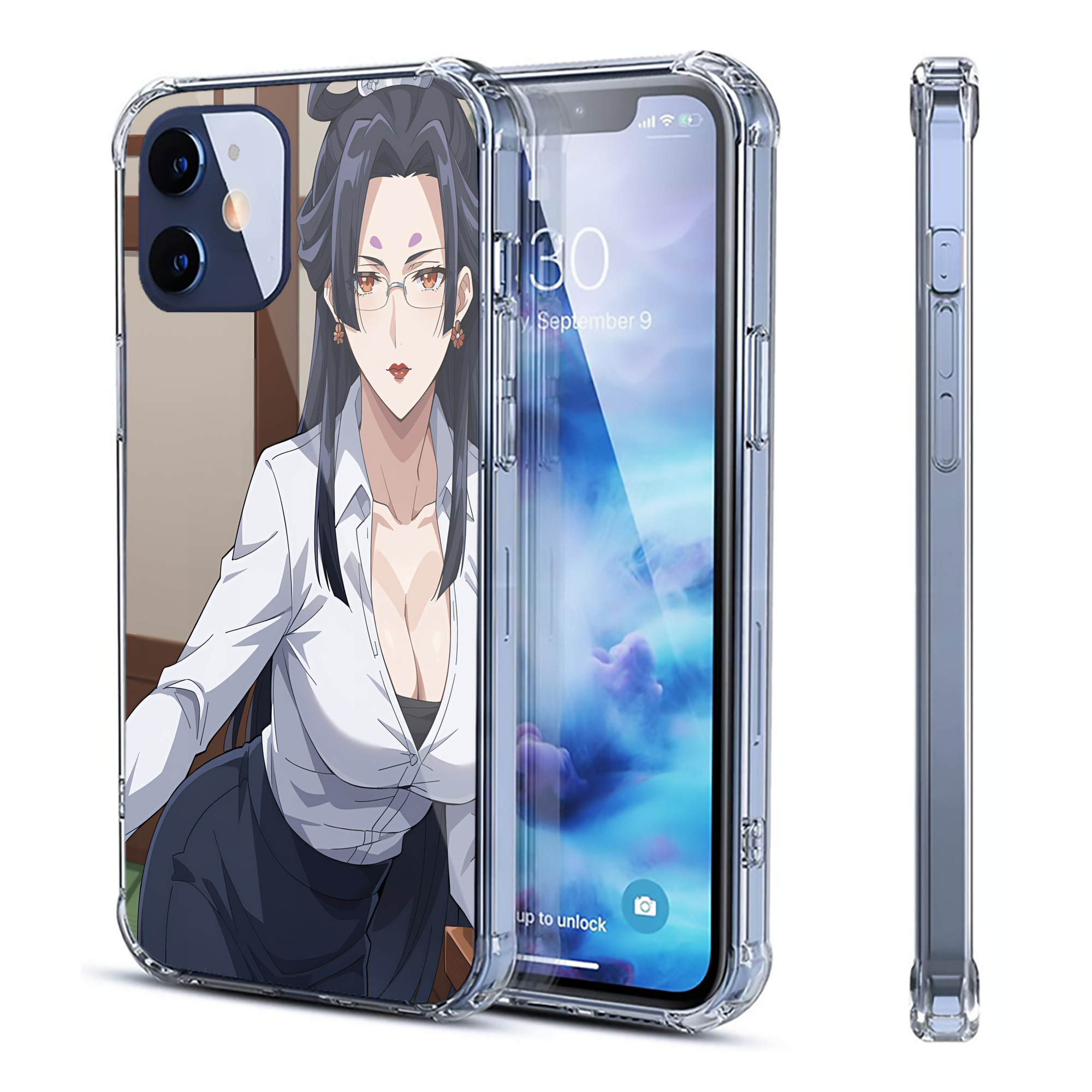 （画像用） 薬屋のひとりごと The Apothecary Diaries 【iPhone 12シリーズ対応】透明スマホケース（クリアソフトケース）